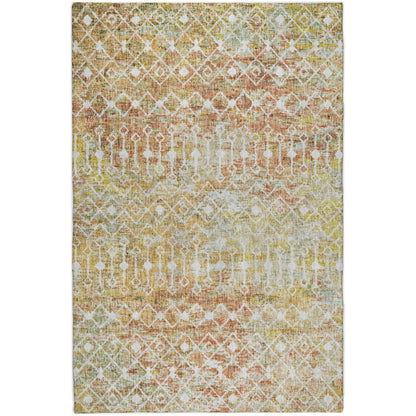 Luxury Washable Lorenzo Peach 10' x 14' Rug