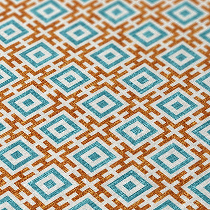 Indoor/Outdoor Marlo MO1 Orange Washable 2'3" x 7'6" Rug