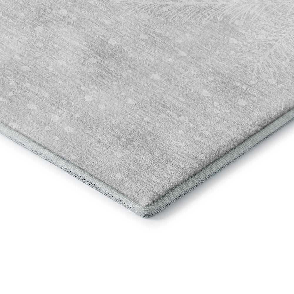 Luxury Washable Indoor/Outdoor Merry & Bright Flannel 8' x 8' Round Rug
