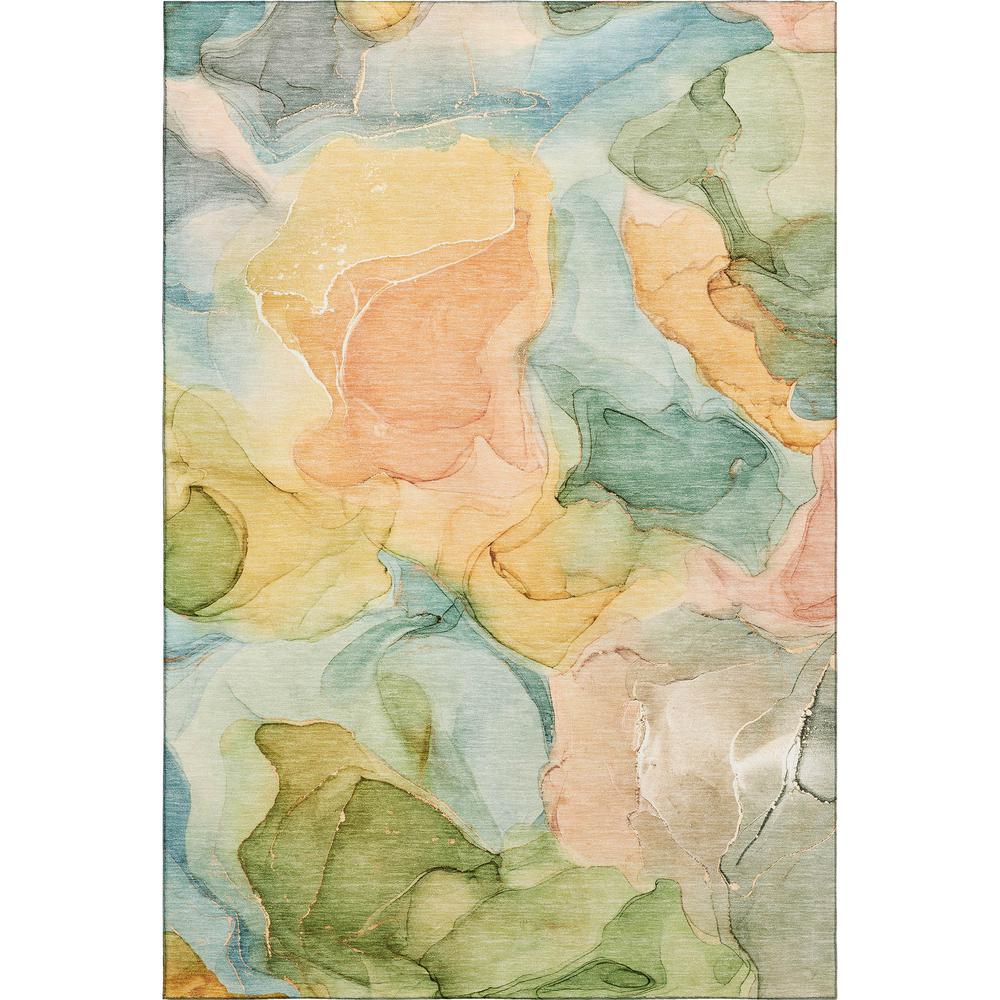 Luxury Washable Odyssey OY4 Beige 9' x 12' Rug