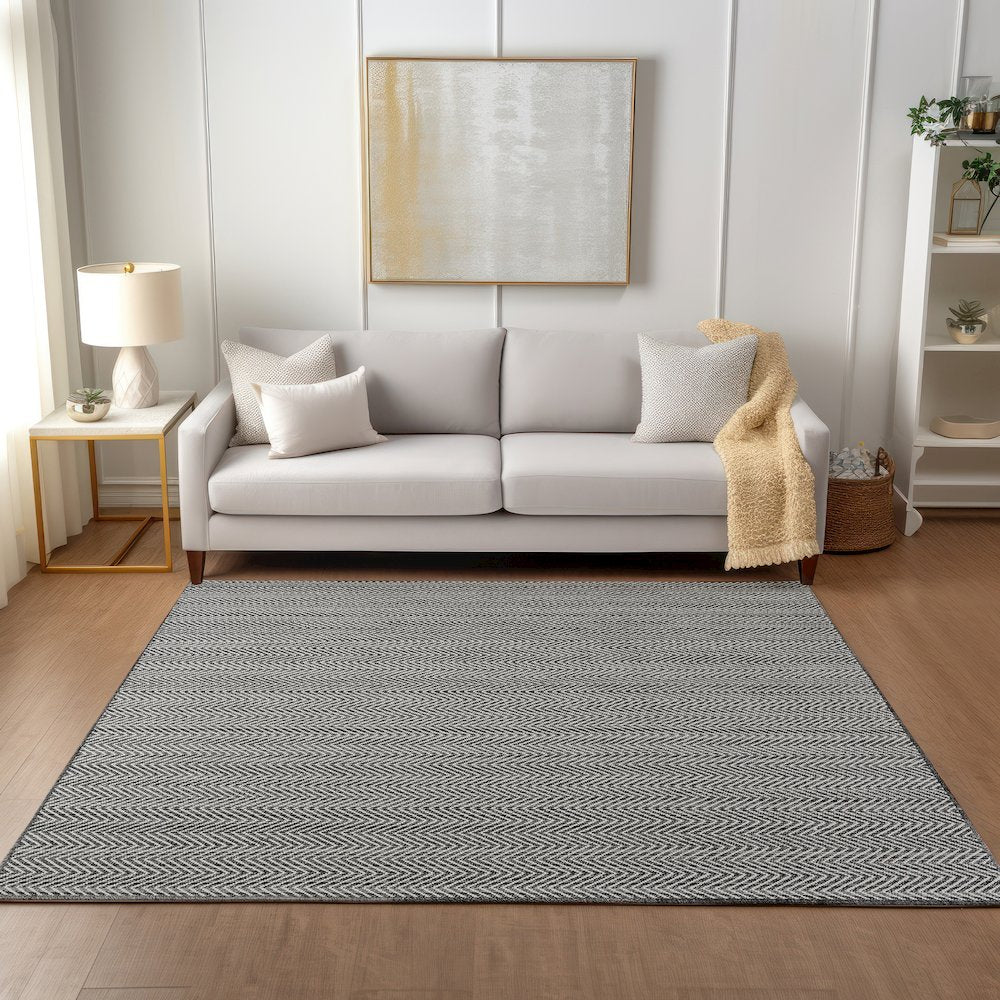Provo Charcoal 9' x 13' Rug