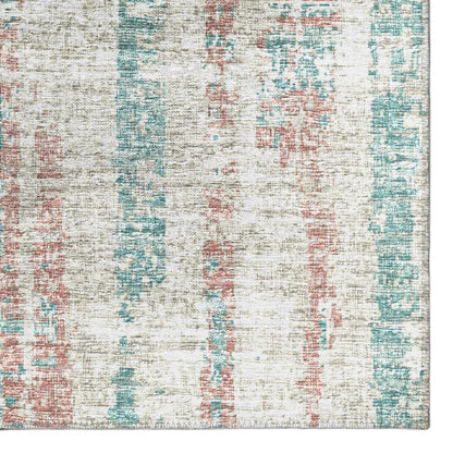 Rylee Ivory Transitional Abstract 5' x 7'6" Area Rug Ivory ARY36