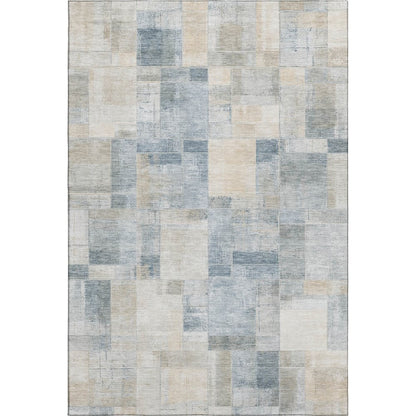 Luxury Washable Indoor/Outdoor Ravenna Denim 10' x 14' Rug