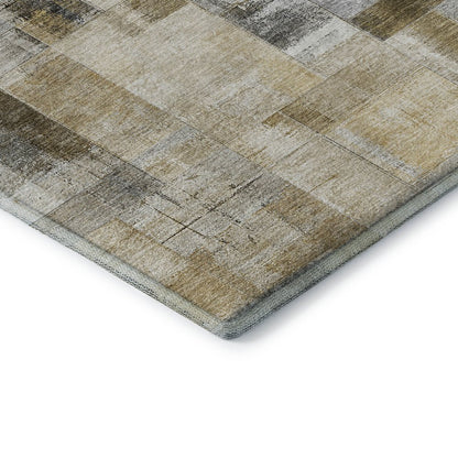 Luxury Washable Indoor/Outdoor Ravenna Granite 8' x 8' Round Rug