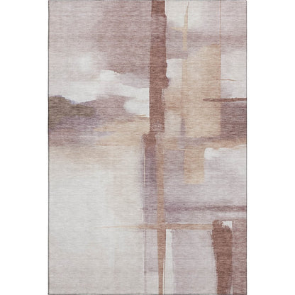 Luxury Washable Indoor/Outdoor Ravenna Blush 10' x 14' Rug