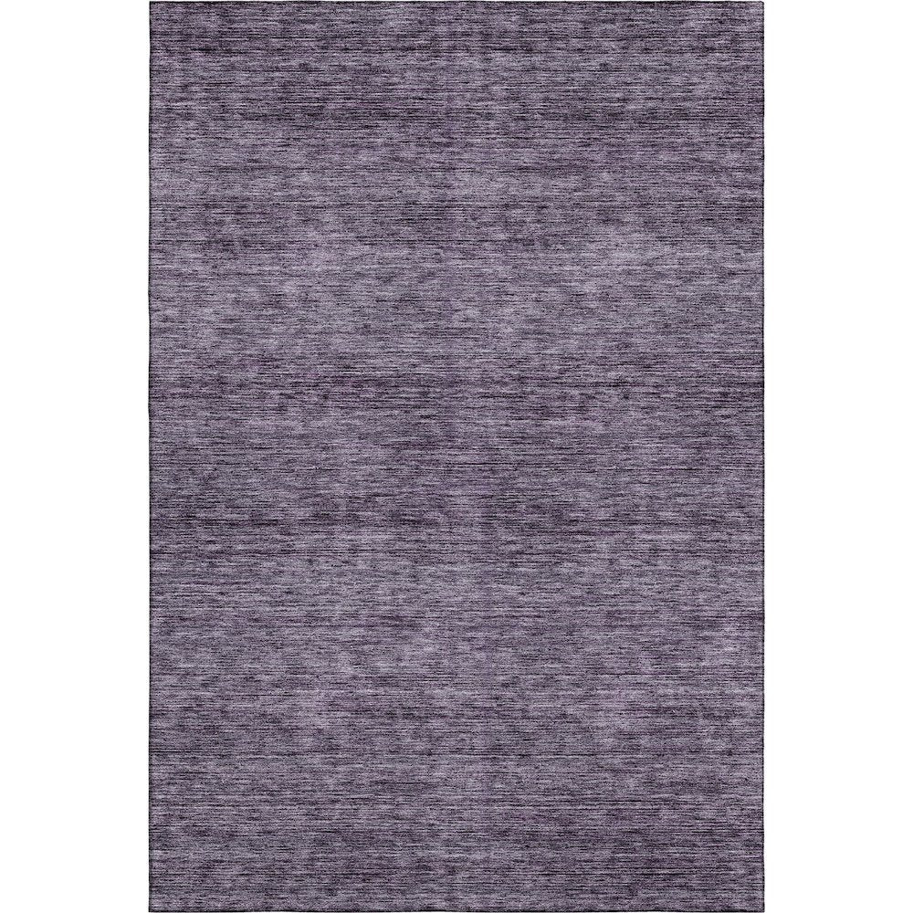 Luxury Washable Indoor/Outdoor Soft Essentials SE1 Purple 10' x 14' Rug