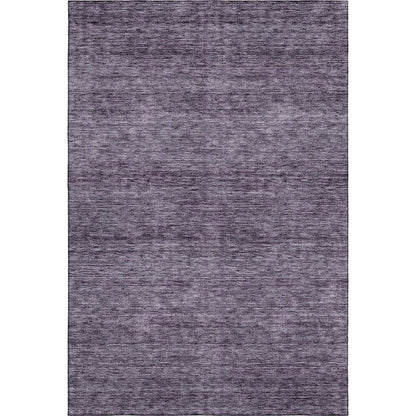 Luxury Washable Indoor/Outdoor Soft Essentials SE1 Purple 10' x 14' Rug