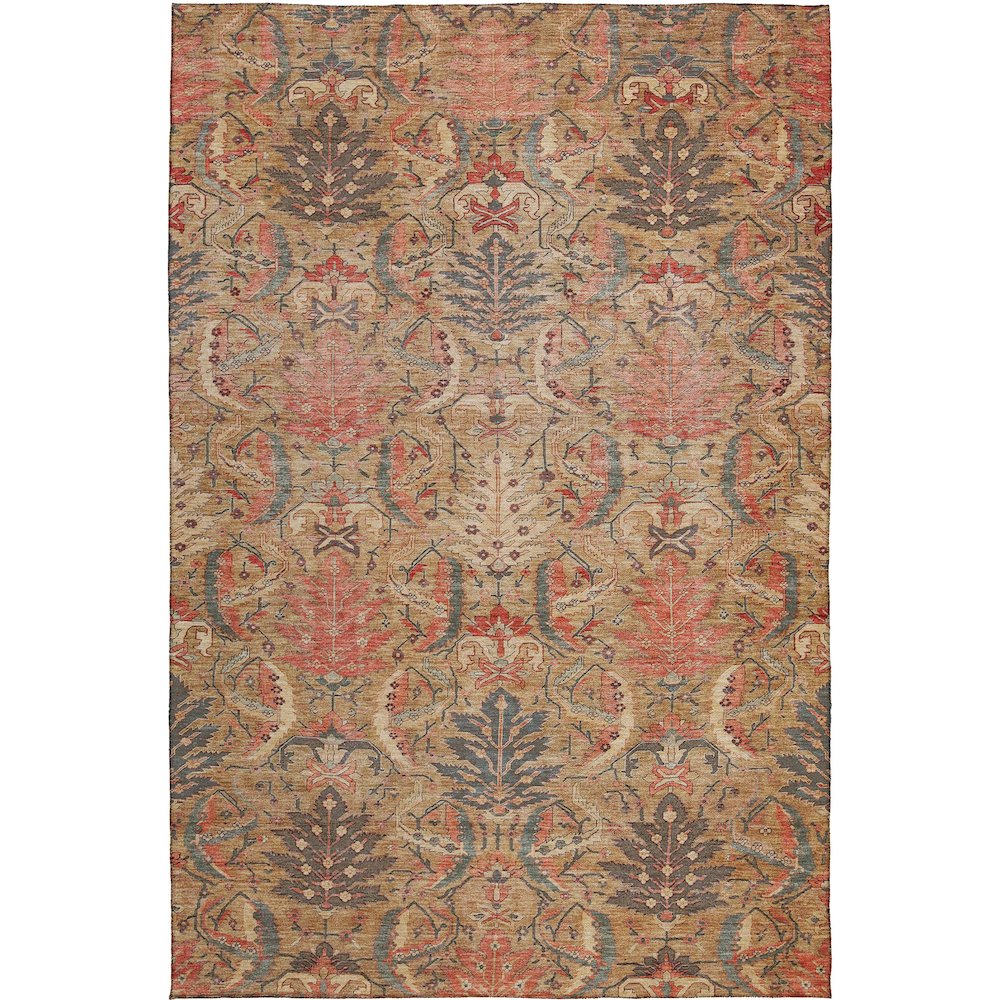 Luxury Washable Indoor/Outdoor Solace Tan 10' x 14' Rug