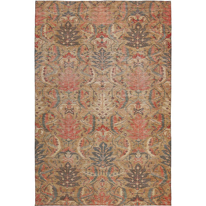 Luxury Washable Indoor/Outdoor Solace Tan 10' x 14' Rug