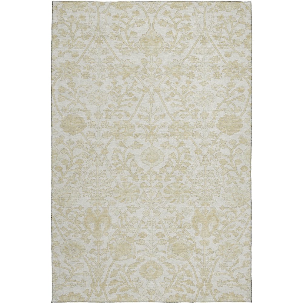 Luxury Washable Indoor/Outdoor Solace Ivory 10' x 14' Rug