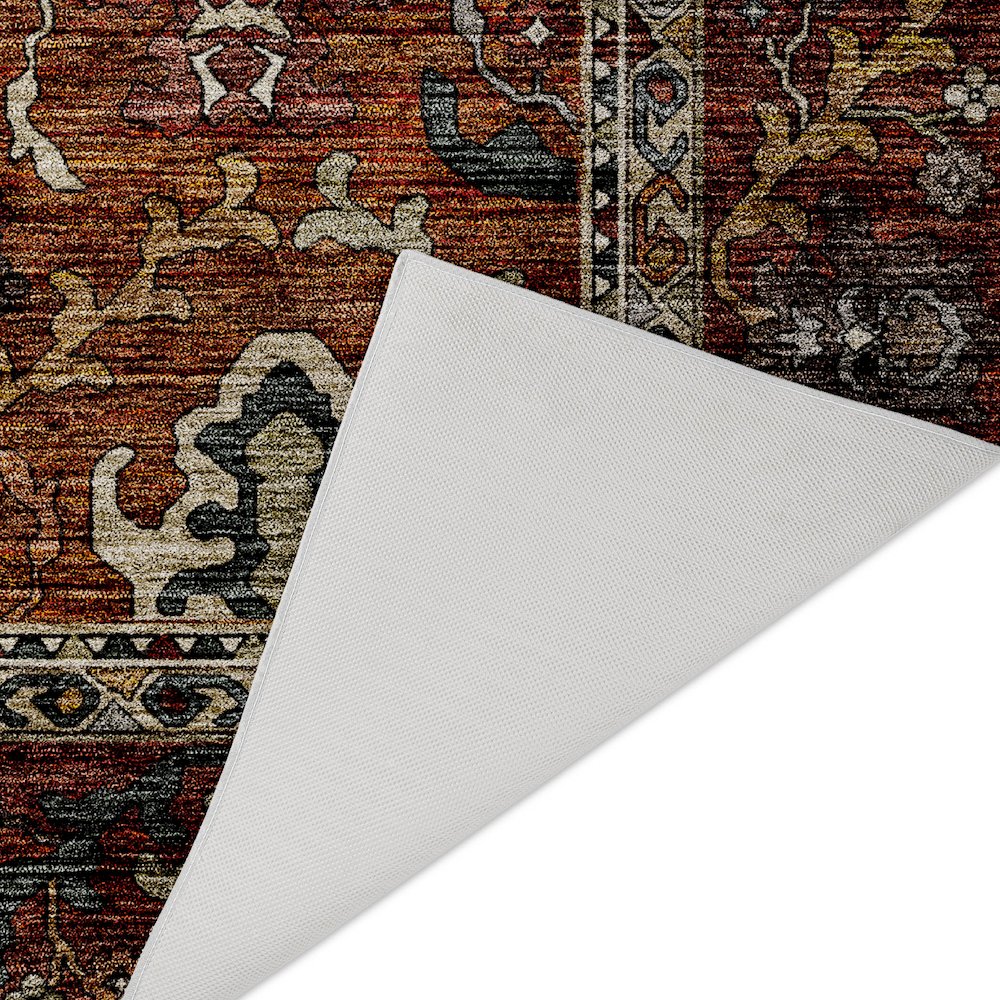 Indoor/Outdoor Silk Road Paprika 6'6" x 9'6" Rug