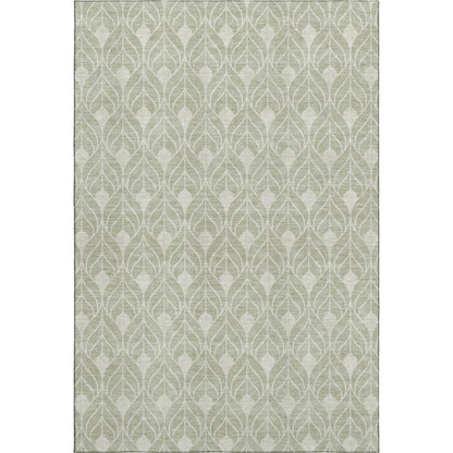 Luxury Washable Indoor/Outdoor The Reserve Celery 10' x 14' Rug