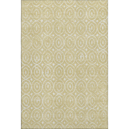 Luxury Washable Indoor/Outdoor The Reserve Wheat 10' x 14' Rug