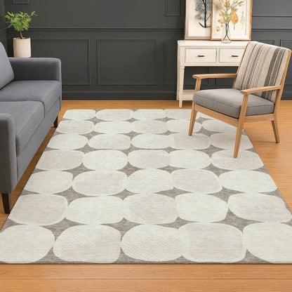 Luxury Washable Indoor/Outdoor The Reserve Taupe 10' x 14' Rug