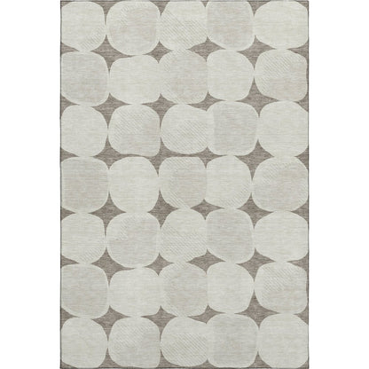 Luxury Washable Indoor/Outdoor The Reserve Taupe 10' x 14' Rug