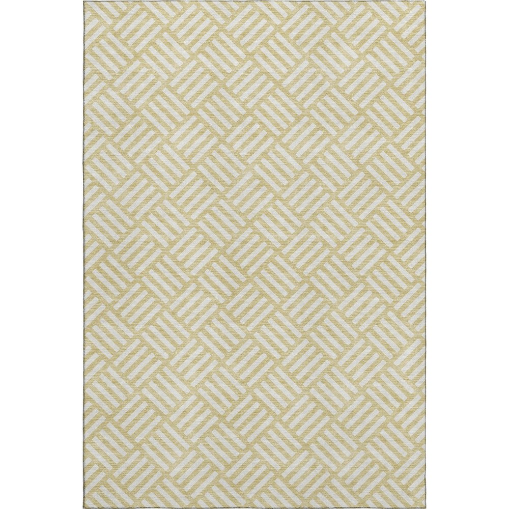 Luxury Washable Indoor/Outdoor The Reserve Wheat 10' x 14' Rug
