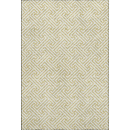 Luxury Washable Indoor/Outdoor The Reserve Wheat 10' x 14' Rug