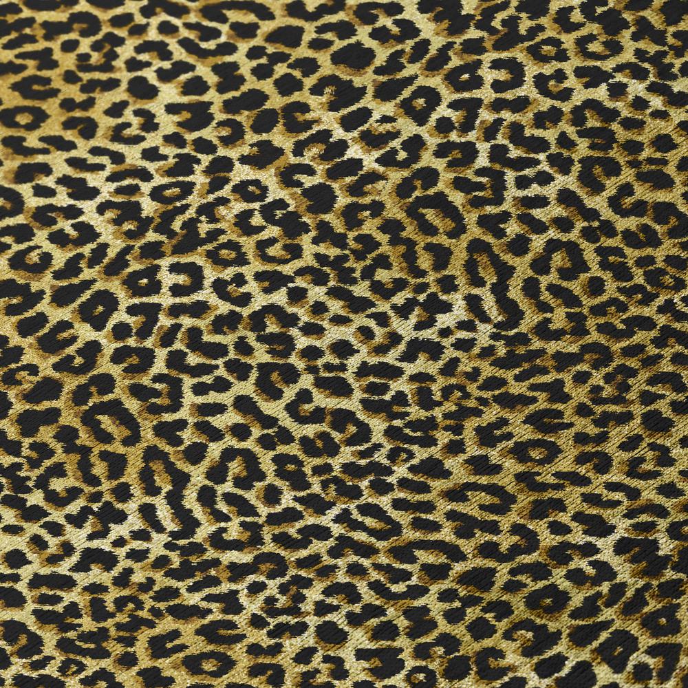 Indoor/Outdoor Mali ML2 Gold Washable 2'3" x 12' Runner Rug