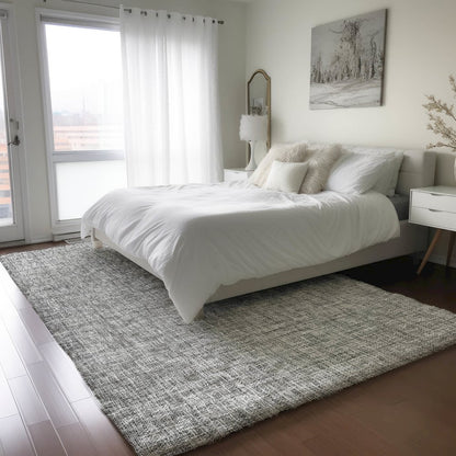 Luxury Washable Voyage VY1 Gray 10' x 14' Rug