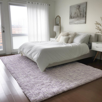 Luxury Washable Voyage VY1 Purple 10' x 14' Rug