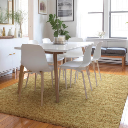 Luxury Washable Voyage VY2 Gold 10' x 14' Rug