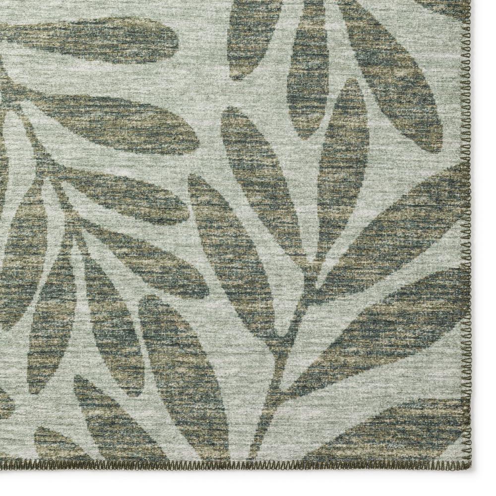 Yuma Green Coastal Floral 5' x 7'6" Area Rug Green AYU35