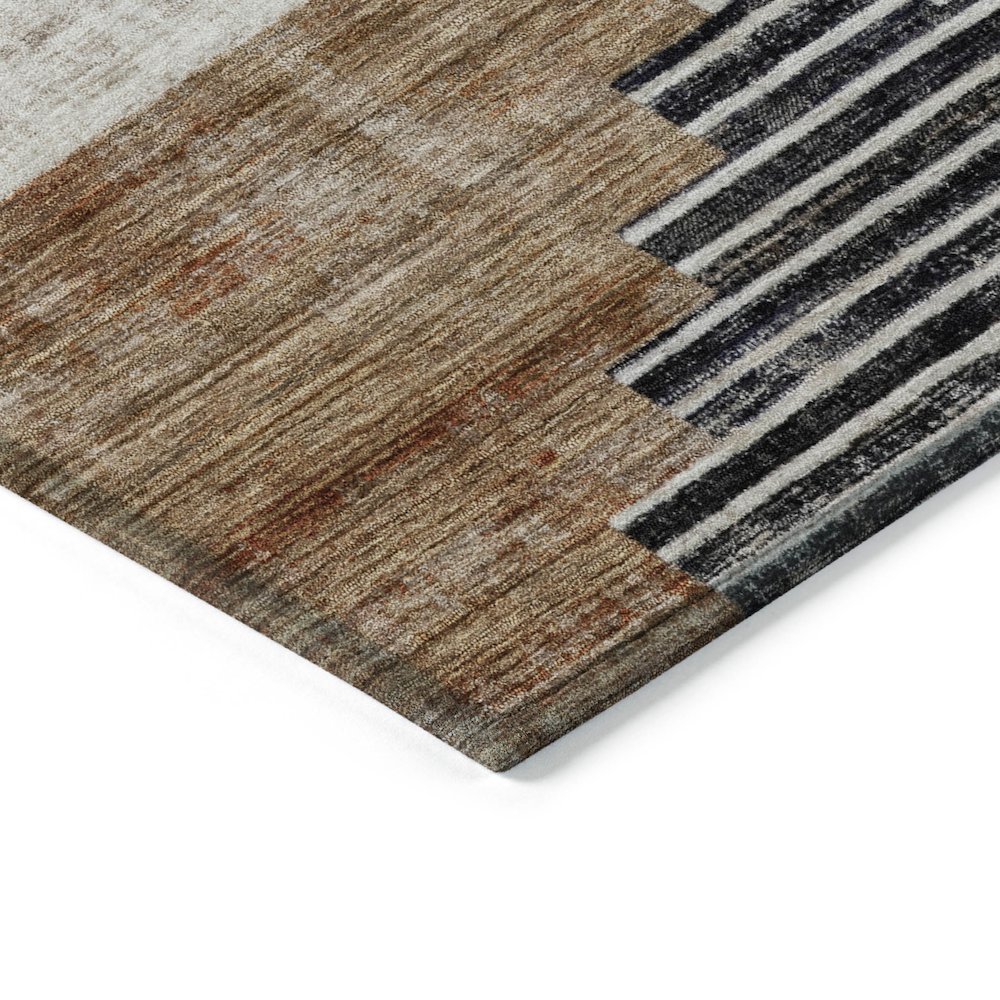 Machine Washable Indoor/Outdoor Chantille Paprika 8' x 10' Rug