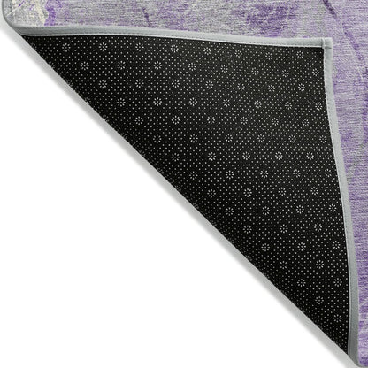 Machine Washable Indoor/Outdoor Chantille Lavender 8' x 10' Rug