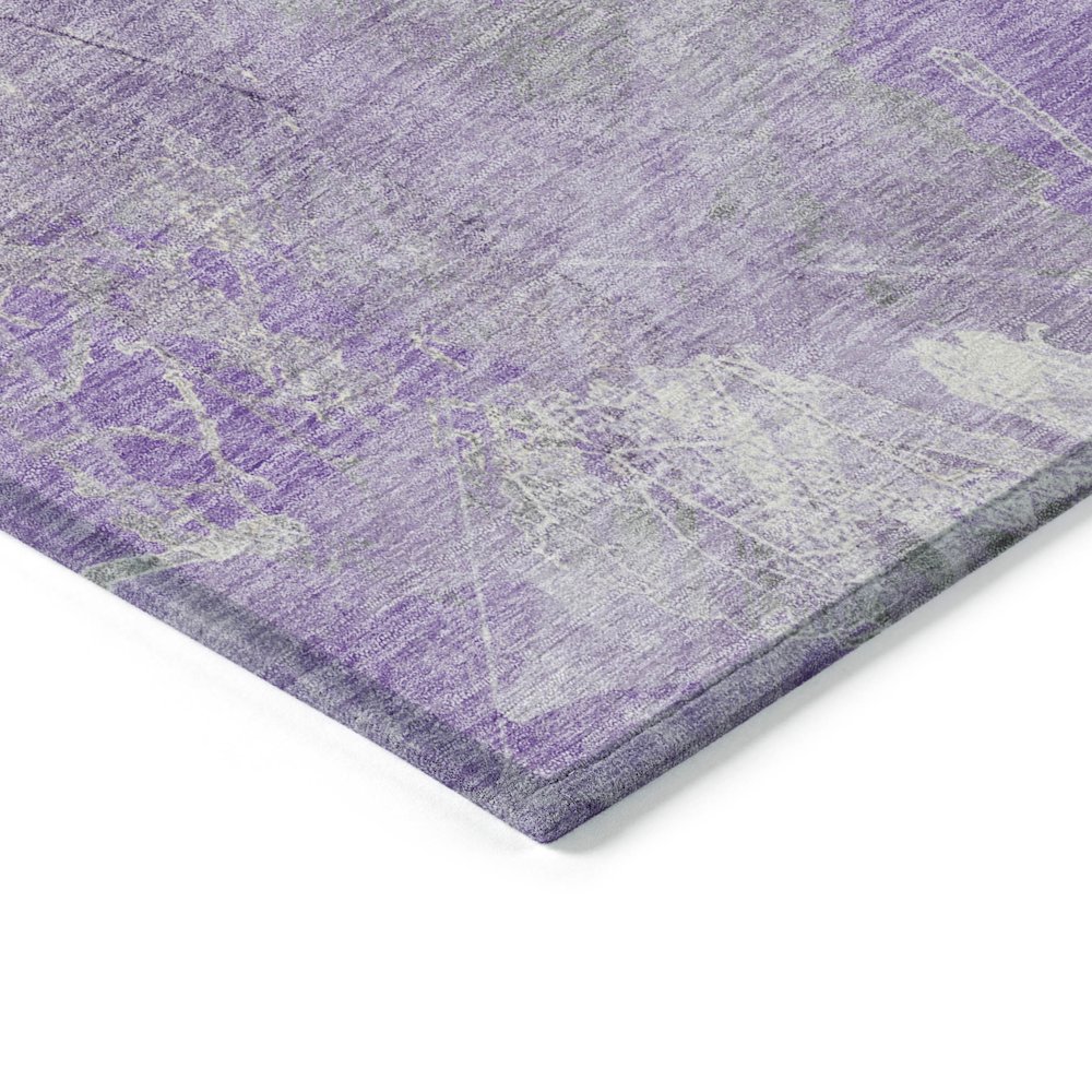 Machine Washable Indoor/Outdoor Chantille Lavender 8' x 10' Rug