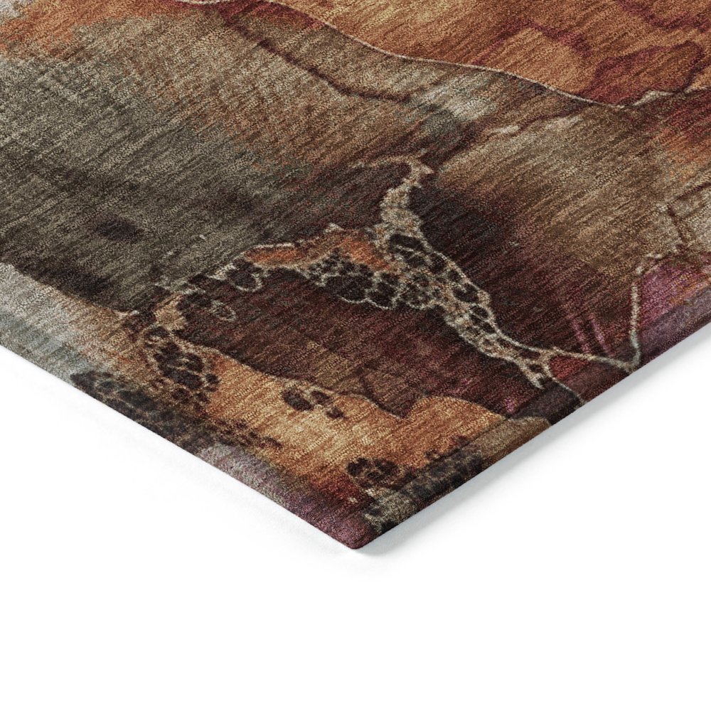 Machine Washable Indoor/Outdoor Chantille Khaki 8' x 10' Rug