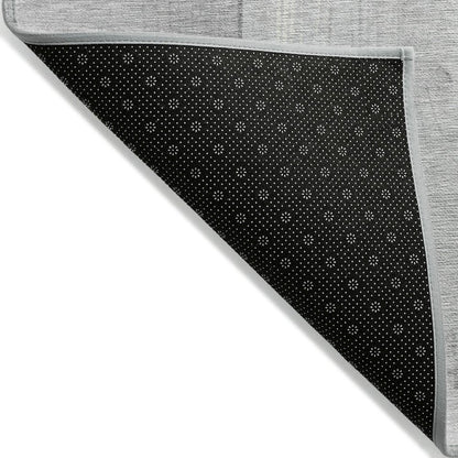Machine Washable Indoor/Outdoor Chantille Gray 8' x 10' Rug