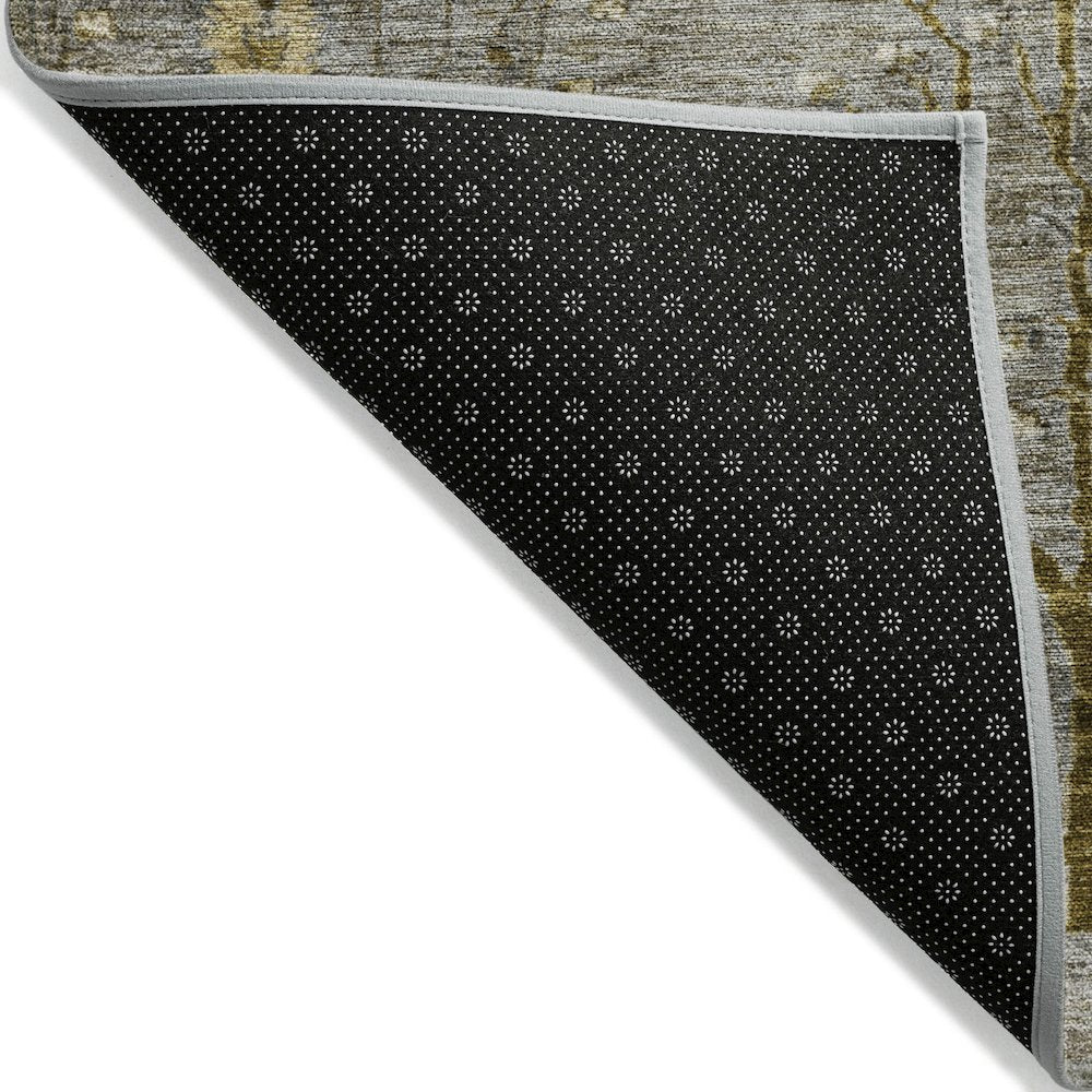 Machine Washable Indoor/Outdoor Chantille Pewter 8' x 10' Rug