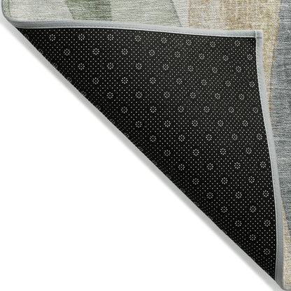 Machine Washable Indoor/Outdoor Chantille Aloe 8' x 10' Rug