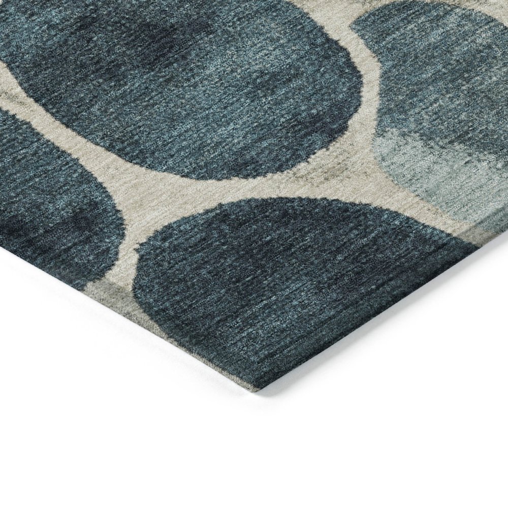 Machine Washable Indoor/Outdoor Chantille Teal 8' x 10' Rug