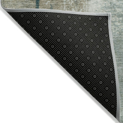Machine Washable Indoor/Outdoor Chantille Seafoam 8' x 10' Rug