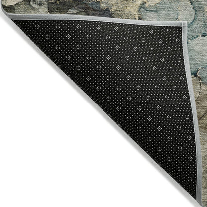 Machine Washable Indoor/Outdoor Chantille ACN2018 Brown 8' x 10' Rug