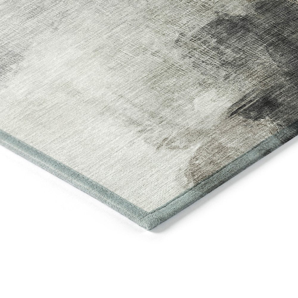 Machine Washable Indoor/Outdoor Chantille ACN2043 Brown 8' x 10' Rug