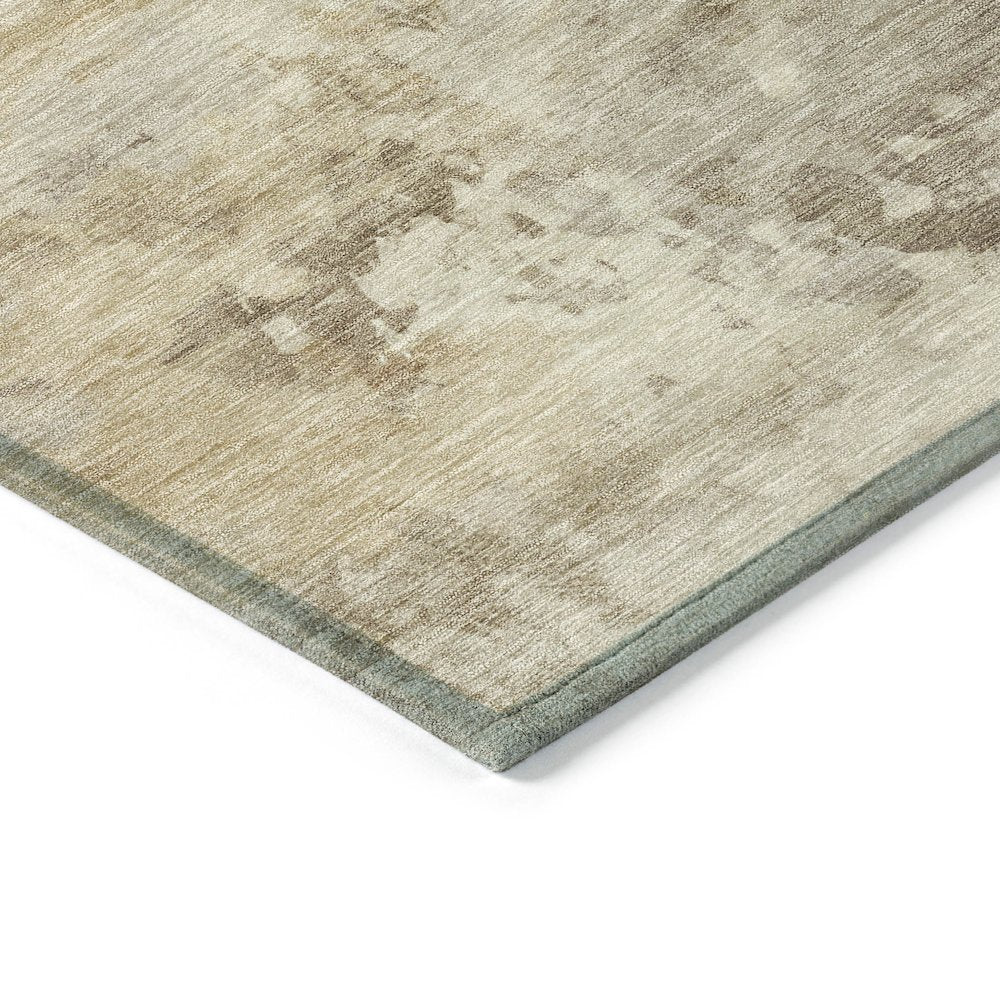 Machine Washable Indoor/Outdoor Chantille ACN2073 Tan 8' x 10' Rug