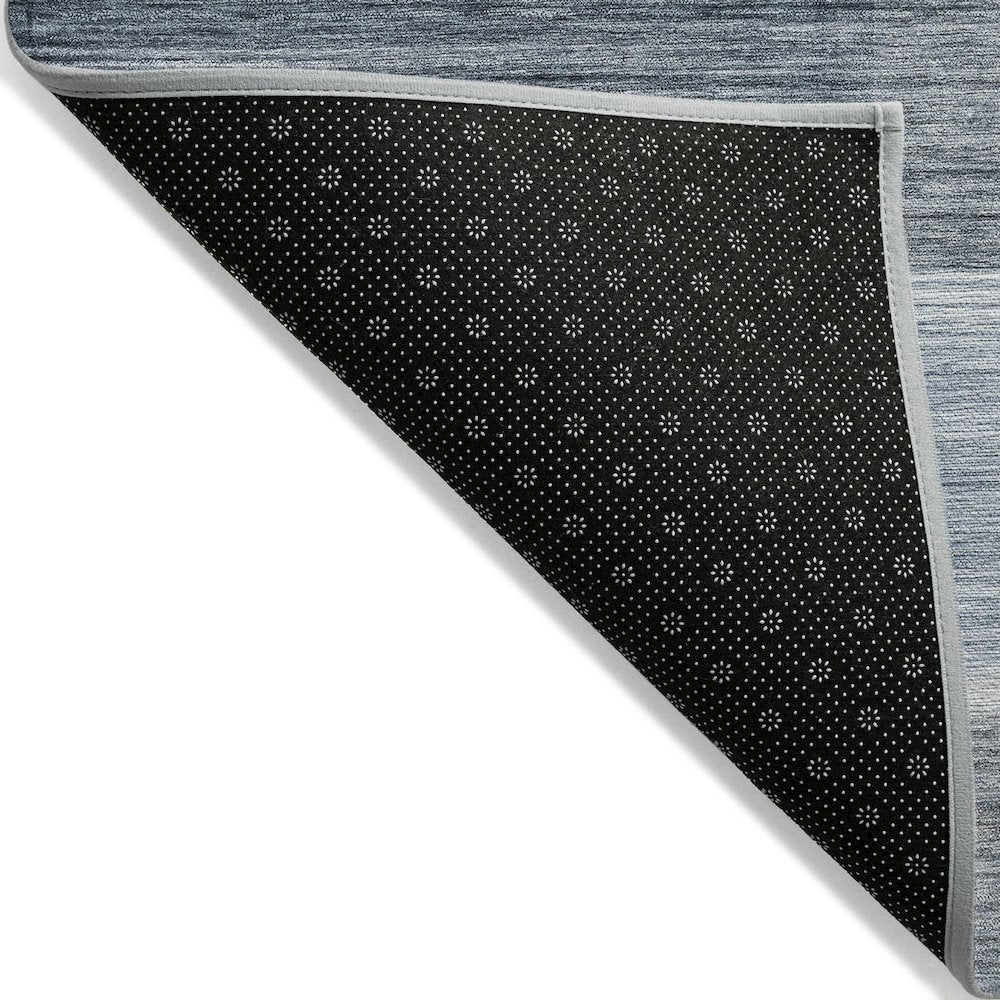 Machine Washable Indoor/Outdoor Chantille ACN2082 Denim 8' x 10' Rug
