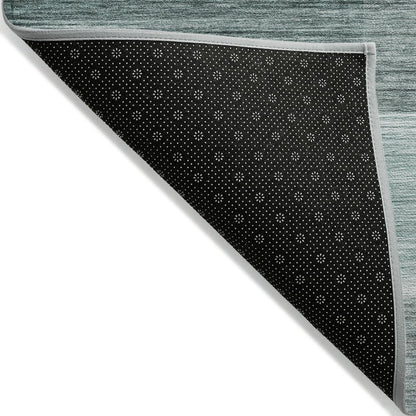 Machine Washable Indoor/Outdoor Chantille ACN2082 Teal 8' x 10' Rug