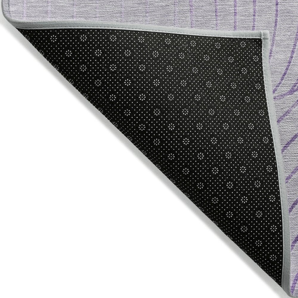 Machine Washable Indoor/Outdoor Chantille ACN2107 Lavender 8' x 10' Rug