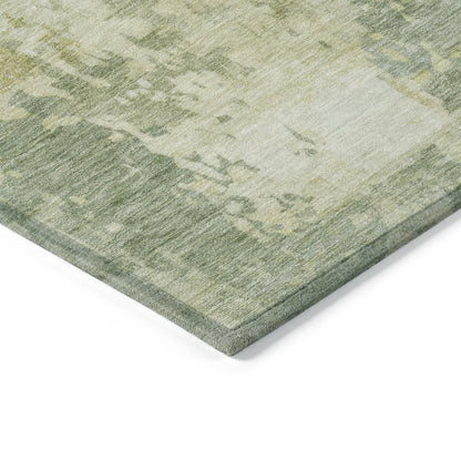 Machine Washable Indoor/Outdoor Chantille ACN2142 Aloe 8' x 10' Rug