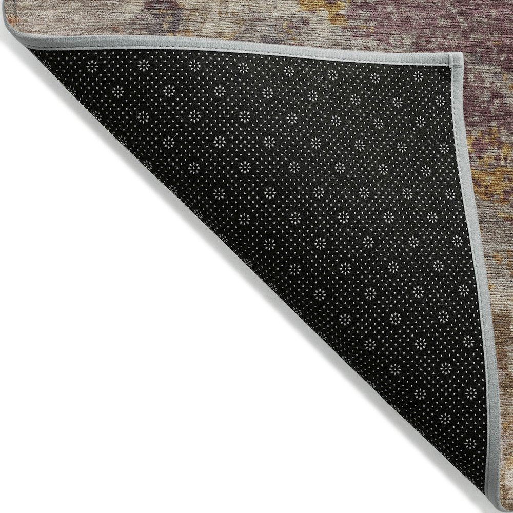 Machine Washable Indoor/Outdoor Chantille ACN2147 Rust 8' x 10' Rug