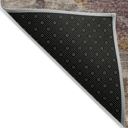 Machine Washable Indoor/Outdoor Chantille ACN2147 Rust 8' x 10' Rug