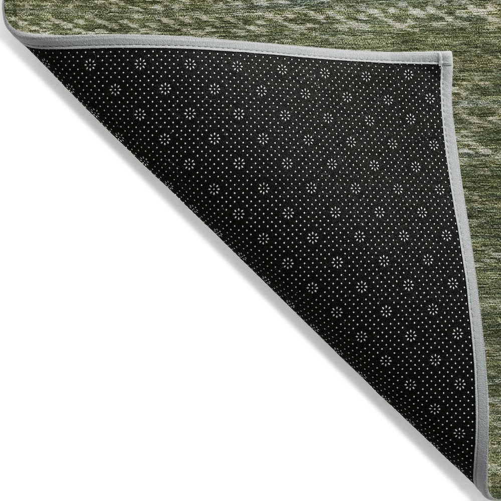 Machine Washable Indoor/Outdoor Chantille ACN2150 Fern 8' x 10' Rug