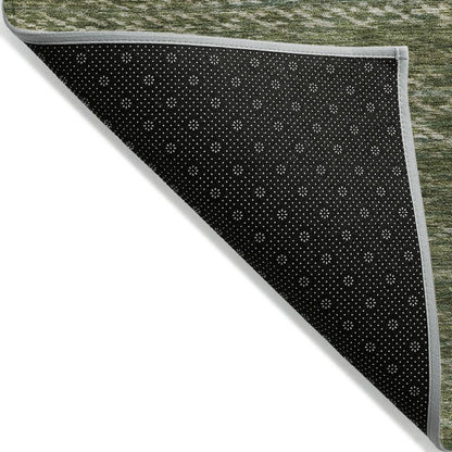 Machine Washable Indoor/Outdoor Chantille ACN2150 Fern 8' x 10' Rug