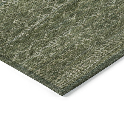 Machine Washable Indoor/Outdoor Chantille ACN2150 Fern 8' x 10' Rug