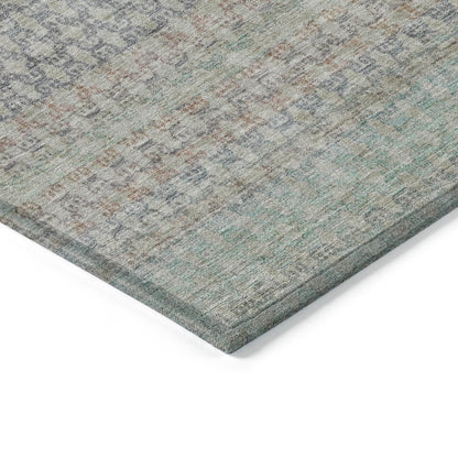 Machine Washable Indoor/Outdoor Chantille ACN2158 Beige 8' x 10' Rug
