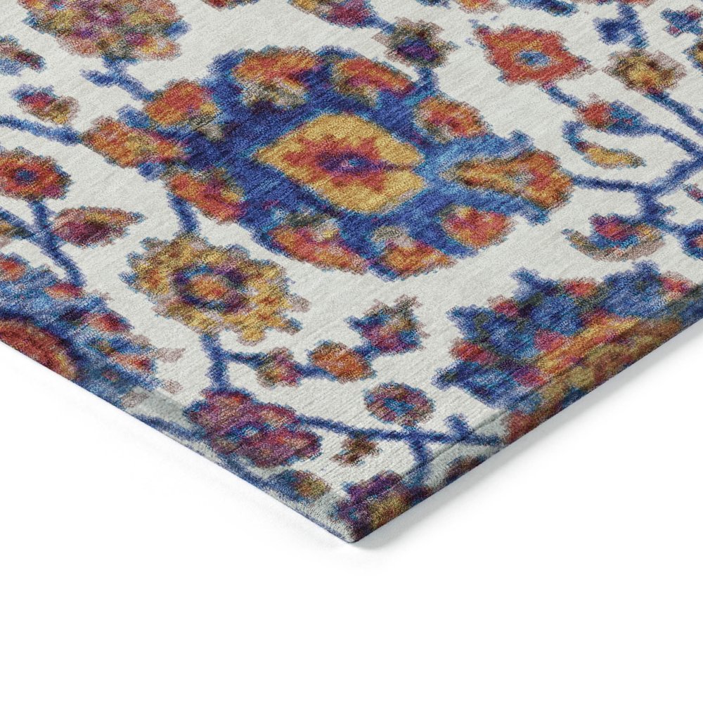 Machine Washable Indoor/Outdoor Chantille ACN2187 Red 8' x 10' Rug