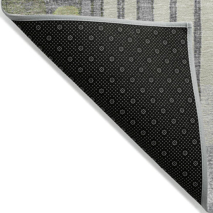 Machine Washable Indoor/Outdoor Chantille ACN2189 Olive 8' x 10' Rug